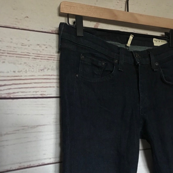 Rag & Bone The Skinny Jean In Olive Harrow Size 26 - Picture 6 of 10